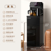 奥克斯(AUX)茶吧机家用全自动智能下置水桶客厅一体柜饮水机_免设计钣金侧板双出水口童锁遥控多档水温_冰温热