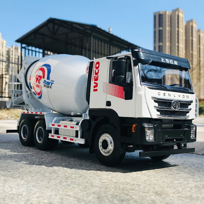 自卸车j6 洗扫车 卡车模型 乘龙h7渣土车 工程 红岩杰狮混凝土搅拌车