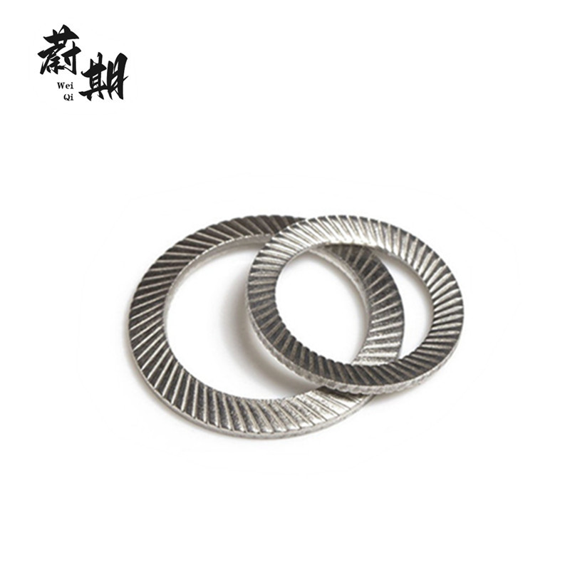 蔚期 不锈钢防松垫片 DIN9250双面齿防松垫圈 M10 个