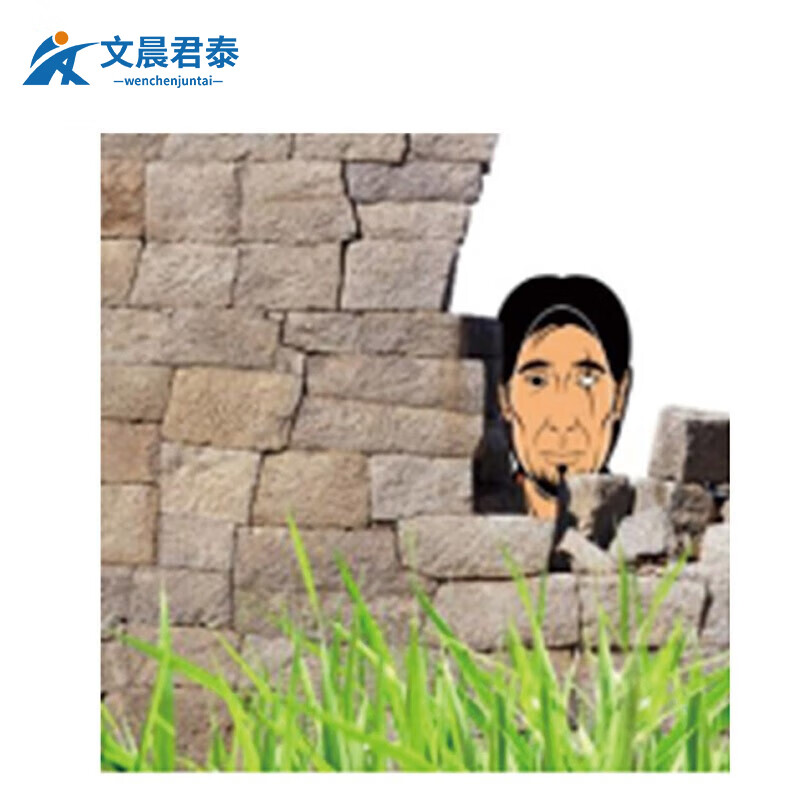 文晨君泰 靶纸 野外训练用靶纸军迷物资打靶器材 头部靶50张 WTS-RX146