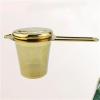 3茶4不锈钢茶漏茶滤金色茶桶茶器过滤网泡0神叶功夫茶配件