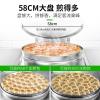 圣托(Shentop)商用电饼铛电热铛特大号大型双面加热烤饼机食堂酱香 大号至尊款[φ70cm大盘]6800W