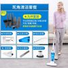 天蓝色 吸尘器家用小型大吸力超静音手持式地毯强力除螨车载大功率