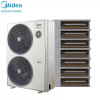 美的Midea理想家9匹一拖七全直流变频家用中央空调小多联MDVH-224W/SN1-LX(1)一拖七(三相电)