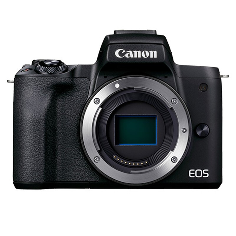 佳能(Canon) EOS M50II黑(18-150mm)数码微单相机 单镜头套装 约2410万像素高清大图