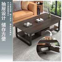 藤印象茶几小户型客厅家用简易小桌子轻奢沙发边几新款创意茶桌方桌
