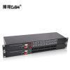 册视24路电话加1路百兆网络电话语音转光纤收发器CS-24P1ET对