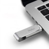 朗科 U盘 U388 64G USB3.0 旋转 金属