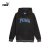 彪马(PUMA) 男女同款情侣休闲连帽卫衣 SQUAD HOOIDE DK 682921-01