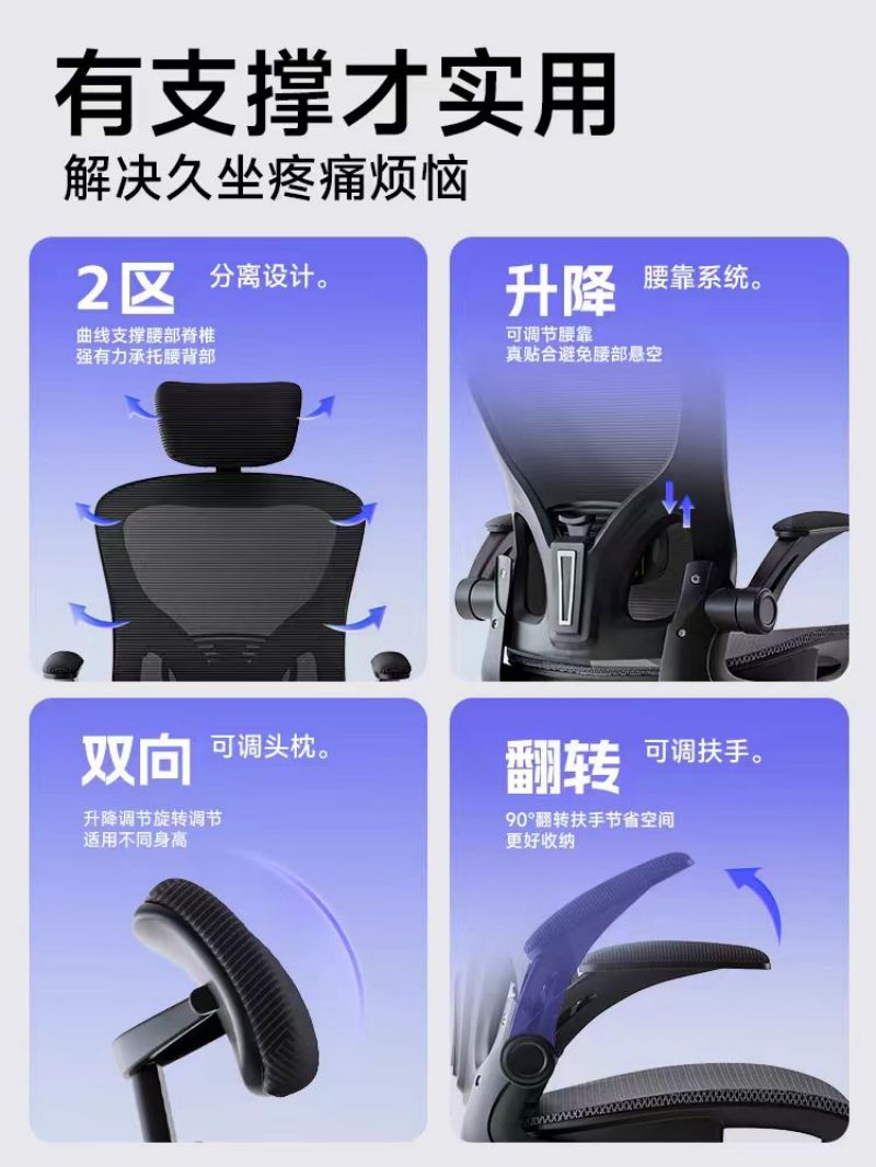 办公椅人体工学椅高清大图