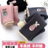 女童加绒加厚打底裤秋冬儿童保暖长裤冬季宝宝中大童洋气裤子外穿