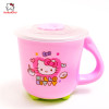凯蒂猫(HELLO KITTY)水杯HLKO-9579C 双层不锈钢隔热防烫可拆卸易清洗双层杯身儿童男宝女宝大容量杯子