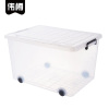 伟樽透明收纳盒中号45*31*27cm个