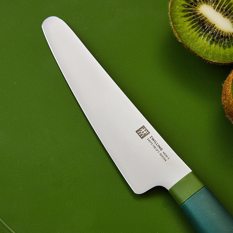 双立人 NOWS新手厨师刀具套装水果刀菜刀 青柠绿 3件套 54370-403-722高清大图
