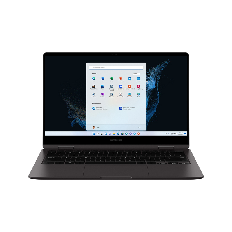 三星SAMSUNG Galaxy Book2 360 13.3英寸 酷睿i5 8GB+256GB 二合一笔记本 石墨黑