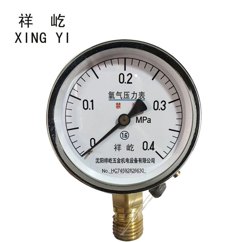 祥屹+氧气压力表检测定制型+YO100+块高清大图