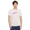 Nike男士篮球速干透气短袖T恤白色运动训练DriFit面料