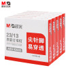 晨光 M&G 23/13厚层订书钉 ABS92626 大号 (银色) 1000枚/盒 5盒/包 包