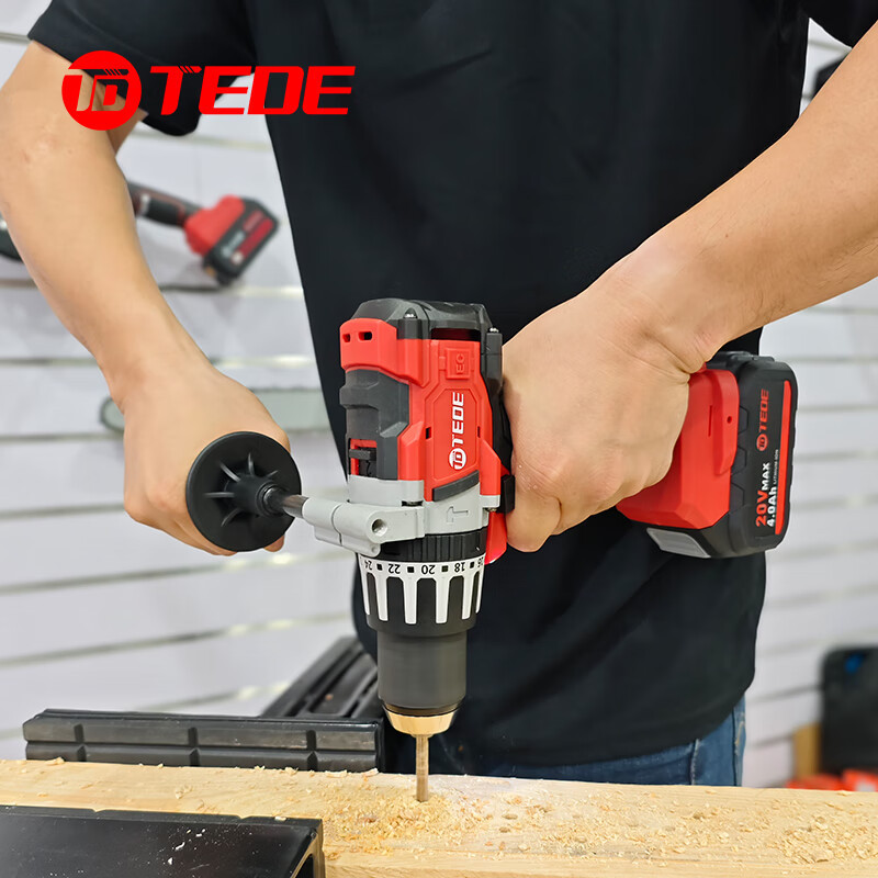 TEDE 钻头组套 YD-1021 21件螺丝批麻花批头工具 钢质 组套(精)