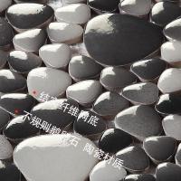 陶瓷心形马赛克鹅卵石客厅艺术瓷砖电视背景墙吧台玄关卫生间花基壹德壹