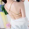 性感交叉裹胸打底带背心无钢圈文胸拢带胸垫抹胸内衣
