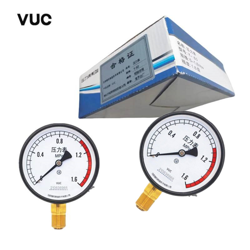 VUC 压力表 Y60 块高清大图