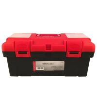 力易得（ENDURA）超强型抗击双层塑料工具箱 收纳箱 17英寸 E8124 1个（货期3-5天）
