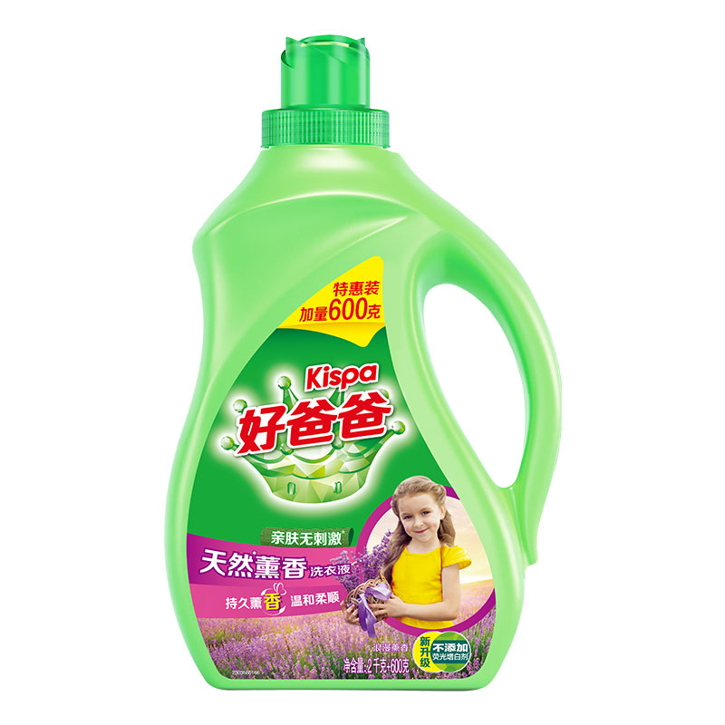 好爸爸天然薰香洗衣液2kg