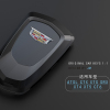 上山豹 适用于适用凯迪拉克钥匙套XT4 XT5壳CT6 XT6 XTS CT4 CT5 ATS-L钥匙包扣