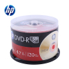 惠普(HP) DVD-R 光盘/刻录盘 空白光盘 16速4.7GB 桶装50片 原产地:台湾