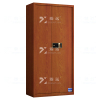 臻远 ZYJJ-80049 保密柜 红木纹通门指纹锁 长900*宽420*高1850 单位:1台
