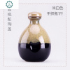 2019小酒壶空酒瓶空瓶一斤装1斤酒罐酒坛陶瓷白酒容器装酒的瓶子 封后 米白1斤酒具