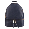 【直营】Michael Kors 迈克·科尔斯 海军蓝牛皮女士背包双肩包 30S5GEZB1L-ADMIRAL