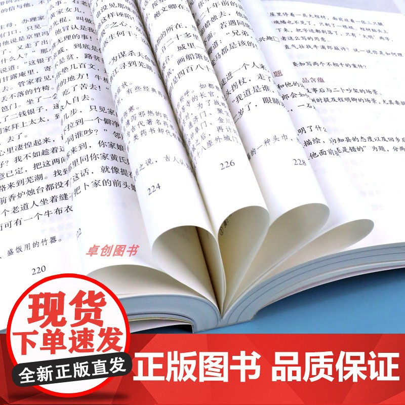 儒林外史九年级必读正版原著人民教育出版社 九年级下册必读名著人教版 初中生初三课外阅读书籍无删减文学读物白话文版无障碍阅