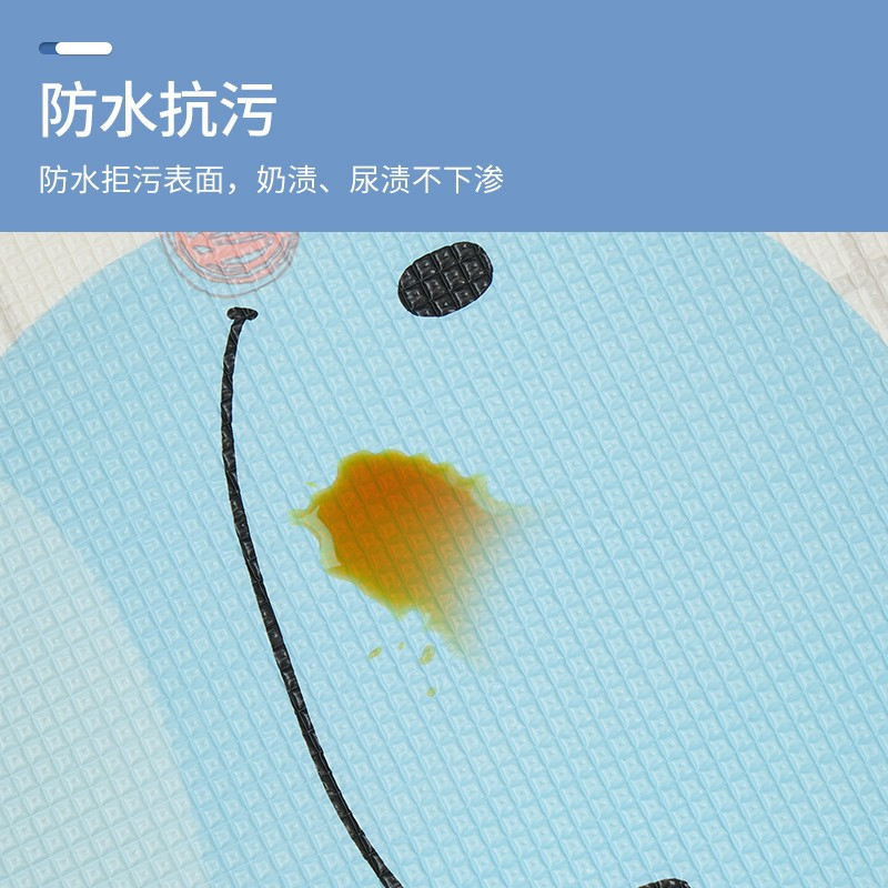 乐缔 XPE爬行垫宝宝爬爬垫婴儿拼接地垫泡沫拼图防滑儿童玩具游戏毯9片装加厚2CM