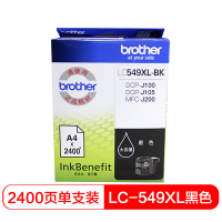 兄弟LC-549XL BK 黑色墨盒 LC-545XL彩色墨盒 适用 DCP-J100/J105 MFC-J200