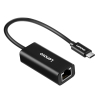 联想（Lenovo）LX0804 Type-C转千兆有线网口转接器 以太网卡转换器 USB-C转接头（银灰色）