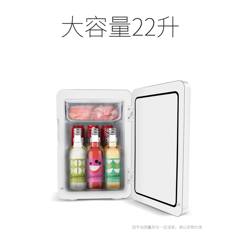 闪电客冷冻迷你小冰箱宿舍用车载冰箱小型单人用学生公寓车家两用