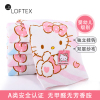 hello Kitty毛巾擦手巾 挂式可爱双面纯棉纱布不掉毛洗澡毛巾家用两条装