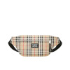 预订 BURBERRY 博柏利 Brummell 经典格纹 徽标嵌花 腰包 斜挎包8027159