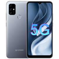 金立K7 6GB+128GB 银钻灰 5000mAh大电池快充 6.53英寸大屏 全网通5G手机 学生智能手机