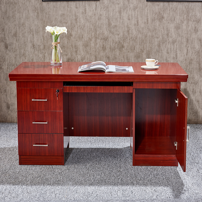 创世人 办公家具办公桌大班台电脑桌职员桌1.4米1.