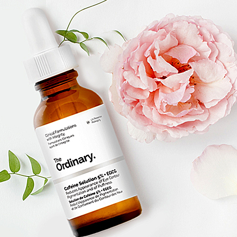 THE ORDINARY 5%咖啡因眼部精华液 30ml/瓶 祛除淡化黑眼圈细纹 消浮肿熬夜必备高清大图