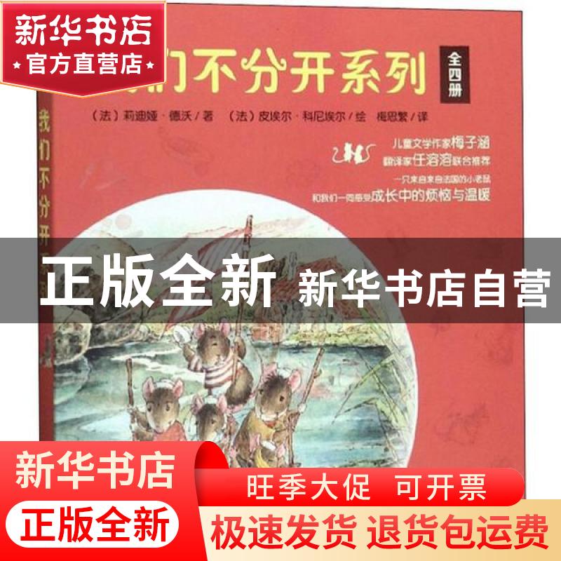 正版 我们不分开系列(全4册) [法] 莉迪娅·德沃|译者:梅思繁|