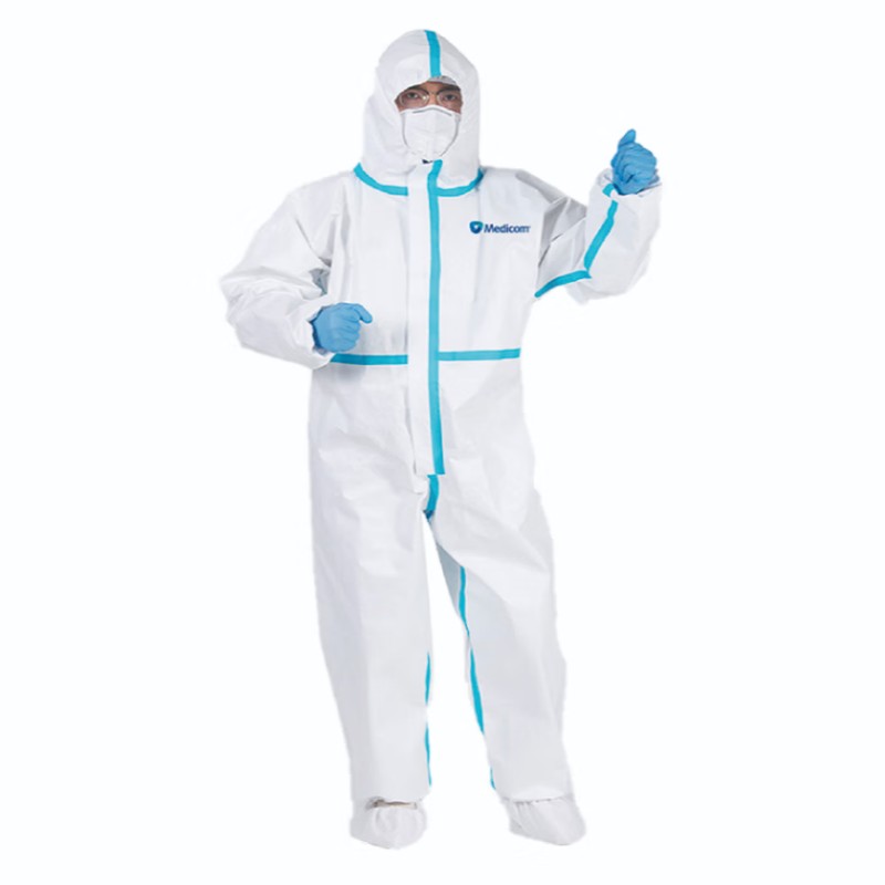 一次性医用防护服连体隔离衣 l码