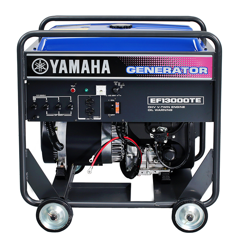 日本进口yamaha雅马哈汽油发电机家用静音发电机组三相ef13000te8kw电