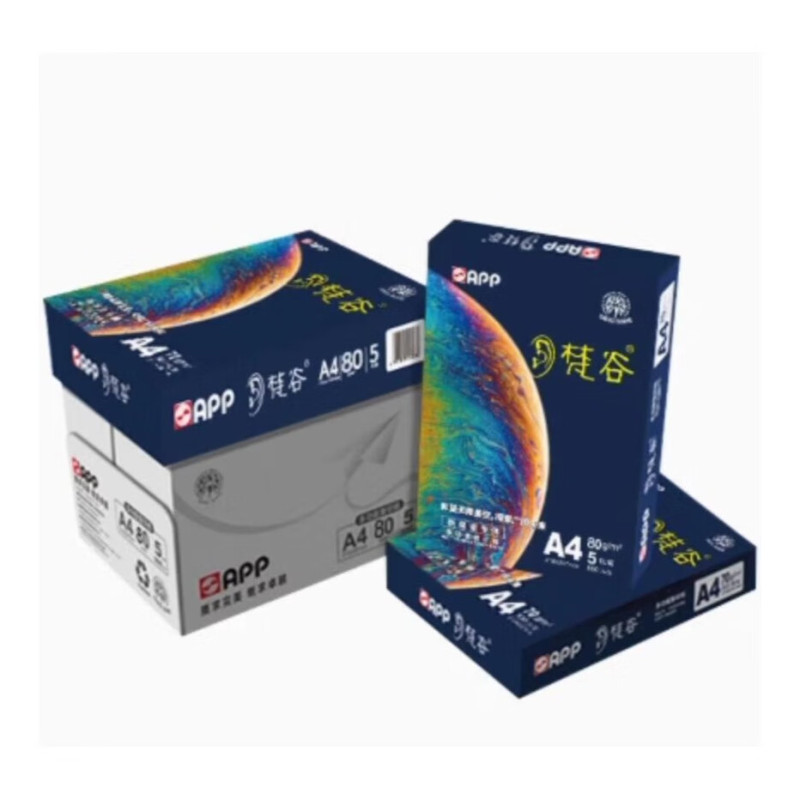 梵谷 双面A4/80克打印纸草稿纸 500张/包 5包/箱