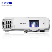 爱普生(EPSON)CB-980W商务办公投影机+120英寸16:10电动遥控幕布(含会议中控系统 安装及辅材)