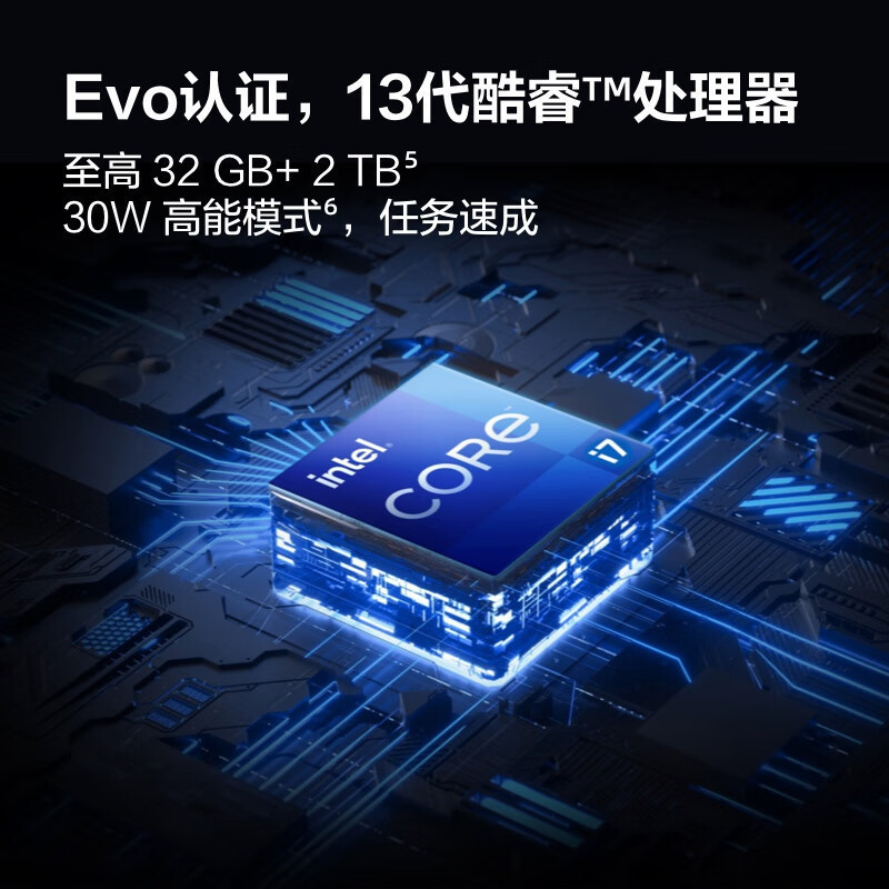 [2024新款]华为MateBook X Pro 微绒典藏版 酷睿Ultra7-155H 32G 2T固态 3.1K触控全面屏 14.2英寸 晴蓝 轻薄本笔记本电脑高清大图