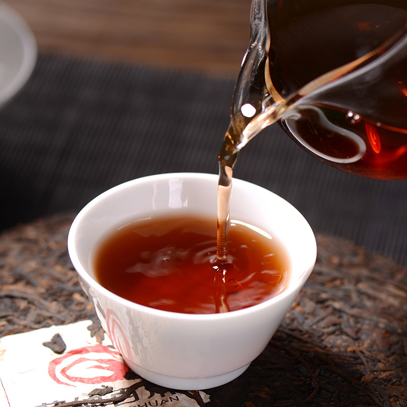 普洱茶生茶熟茶饼茶 景迈山古树茶 357克*2片 双饼礼盒装
